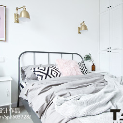 小温馨北欧卧室设计图片