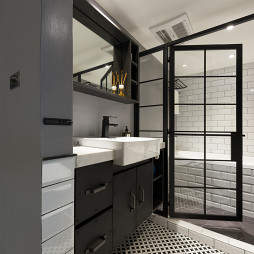 loft风格卫浴设计图片