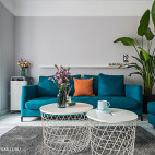创意混搭风格客厅沙发设计图