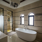 中式别墅卫浴设计图