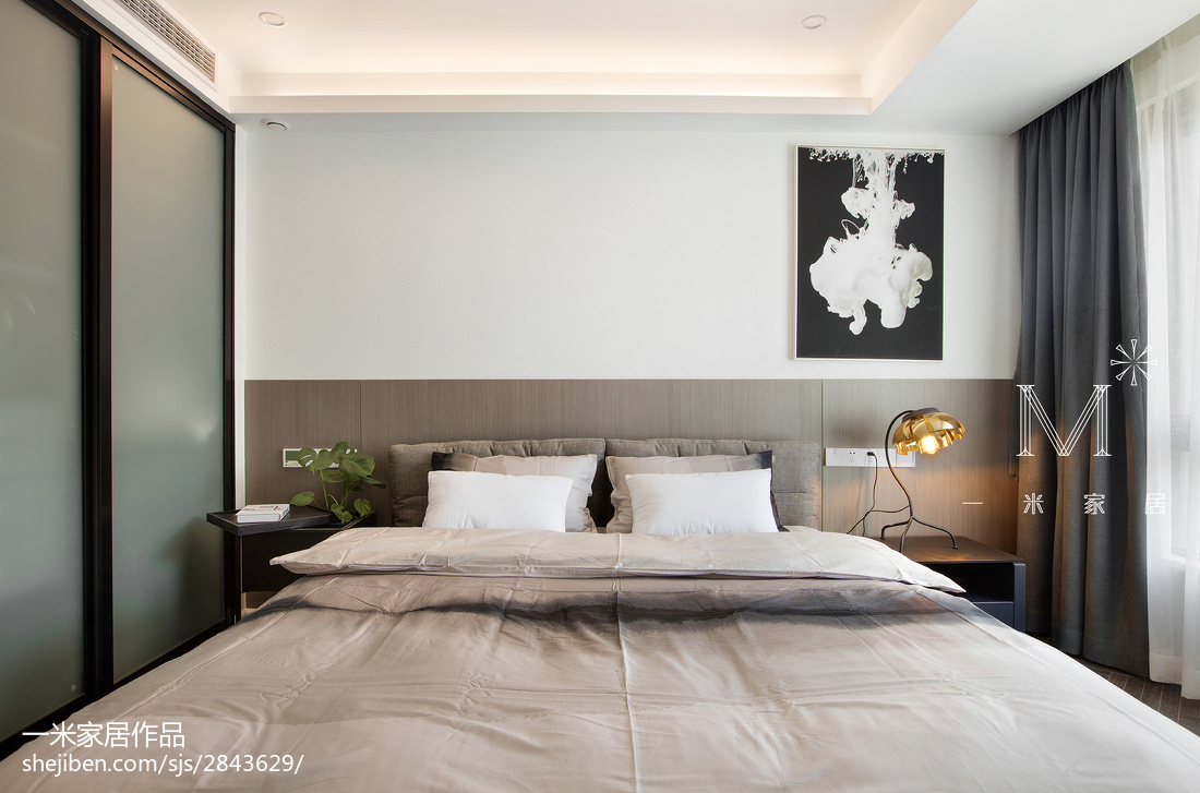 142m²現代卧室设计图片