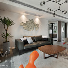 142m²現代客厅沙发设计图片