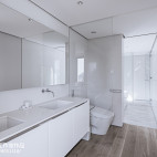 现代风格豪宅卫浴设计图