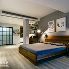 北欧风格复式卧室设计图