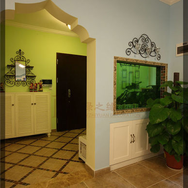 大自然森林绿色室内空间装修设计案例_2868504
