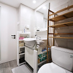 日式风格二居卫浴设计图