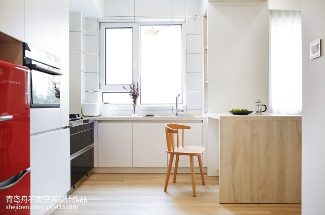 简单北欧三居厨房设计图片