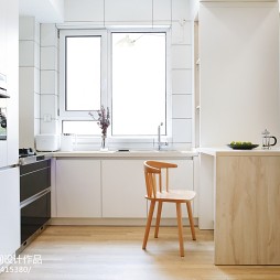 简单北欧三居厨房设计图片