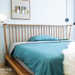 简单北欧三居卧室设计图片