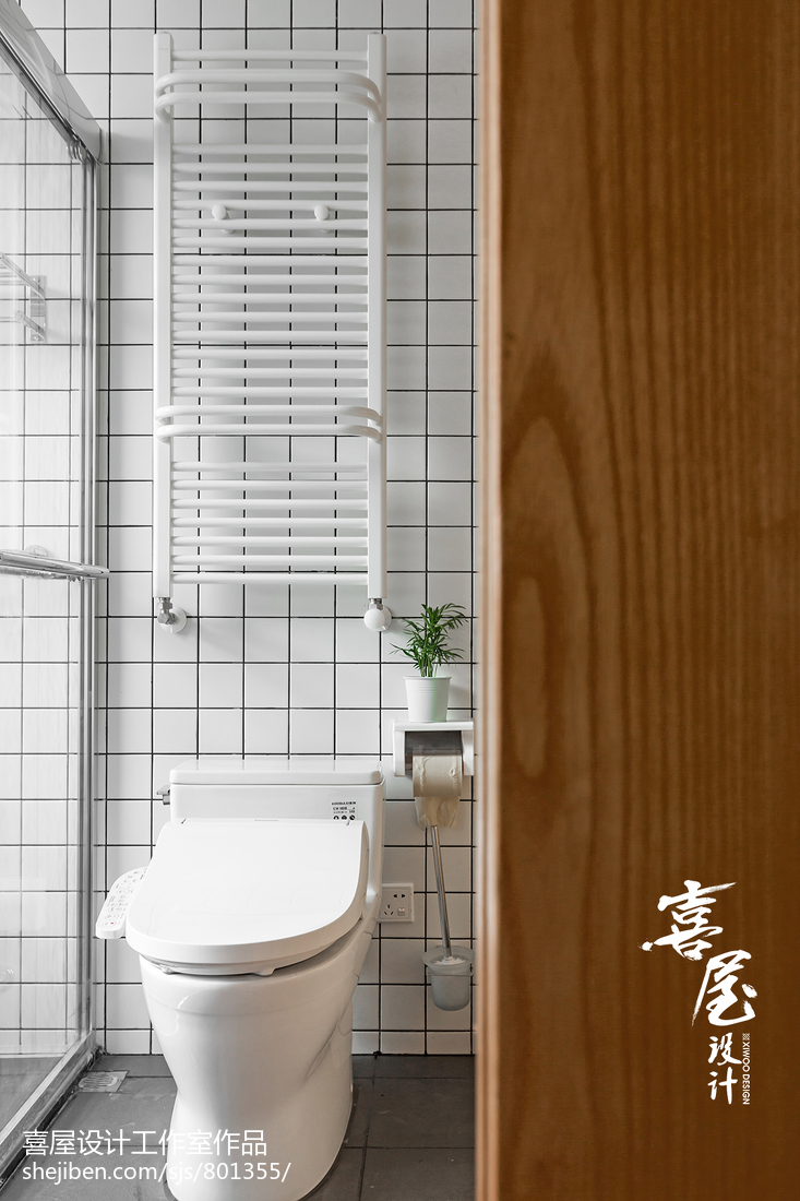 三居日式卫浴设计效果图