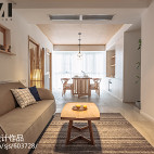 日式风格三居客厅设计效果图片