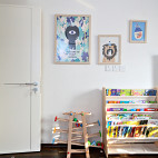 素木优雅现代三居儿童房设计图片