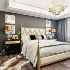 188m² 轻奢美式卧室设计图片