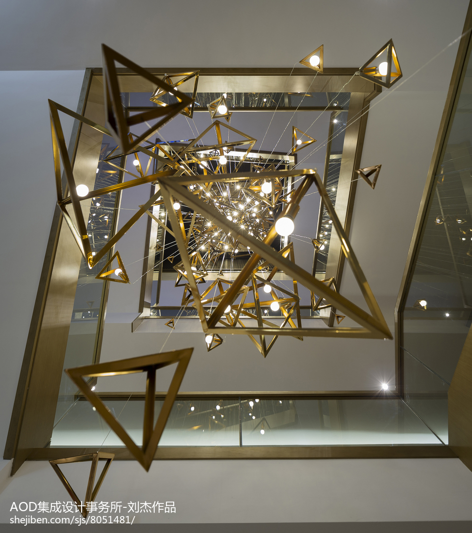 狮山当代MOMA销售中心吊灯设计图