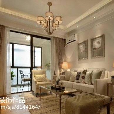 郑州南熙福邸三室两厅简约风格装修设计案例_2977996