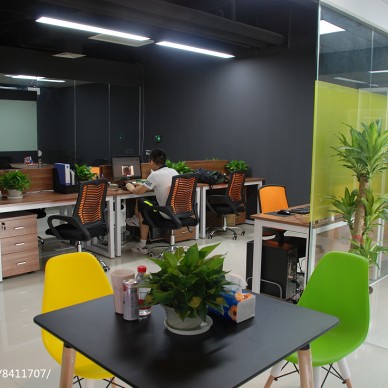 深圳南山塘朗工业区某科技公司办公室设计与施工_3009941