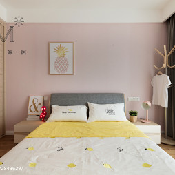 简单北欧风格三居儿童房设计图片