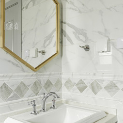 北欧风格四居卫浴洗手盆设计图