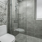 灰色系三居卫浴设计图片