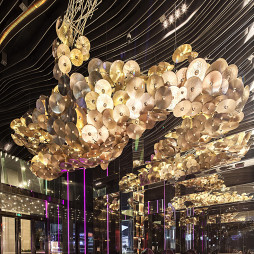 深圳硬石酒店吊灯设计图片