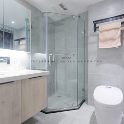 欧式二居卫浴设计图片