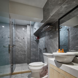 40平方小公寓卫浴设计图片