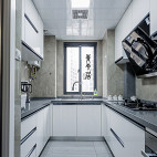 简单现代三居厨房设计图片