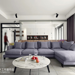 极简现代客厅沙发设计图