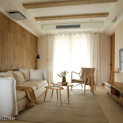 日式风格客厅设计实景图片