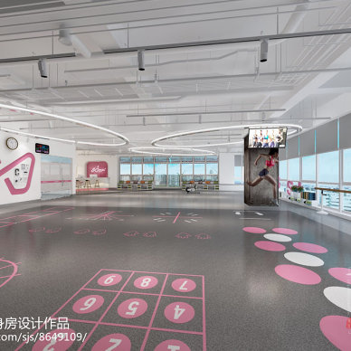 miss+健身工作室-贵州健身房装修设计公司_3214192
