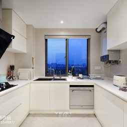 210m²简约风格厨房设计
