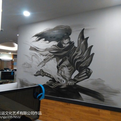 广州冰河长运文化艺术有限公司案例，手绘墙_3231842