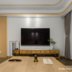 中式四居客厅设计实景图