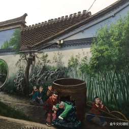 湖南株洲围墙空间墙绘设计_3331699