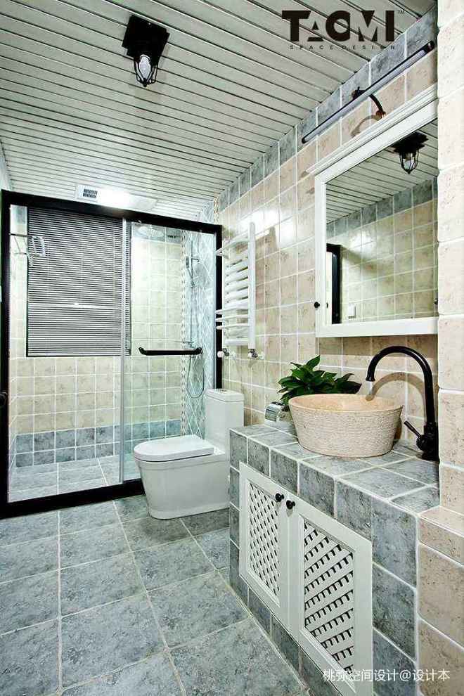 美式淋浴间设计欣赏