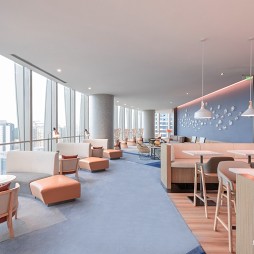 凯悦嘉轩酒店空间休息区设计图