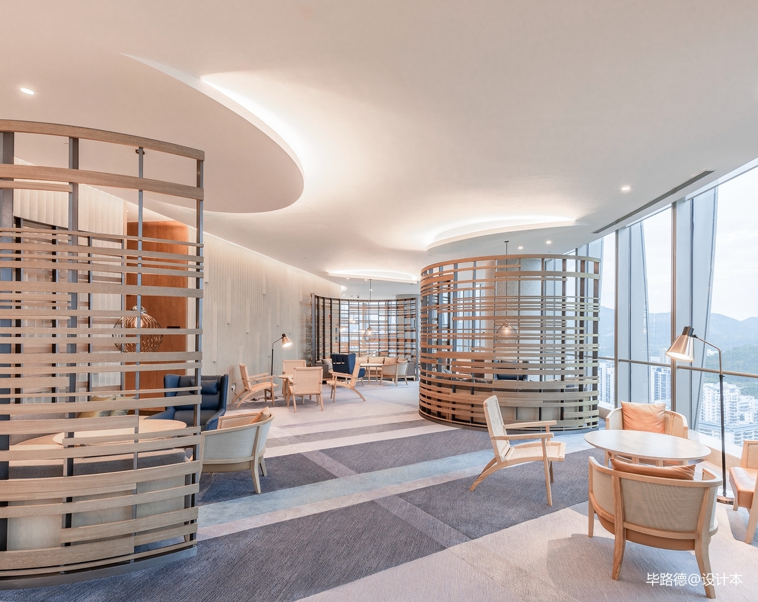 凯悦嘉轩酒店空间造型休息区设计图