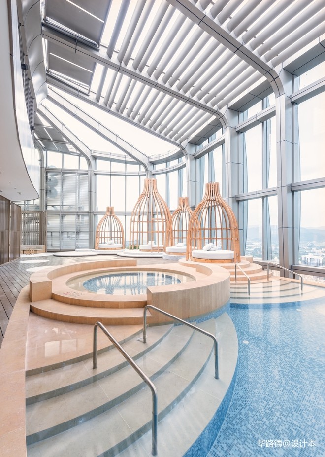 三亚凯悦嘉轩酒店空间游泳池设计图