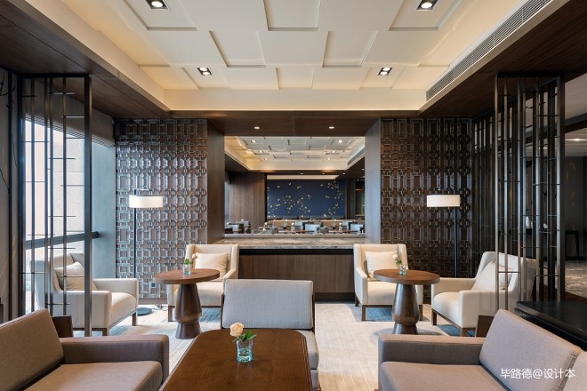 无锡太华华邑酒店设计茶空间设计图