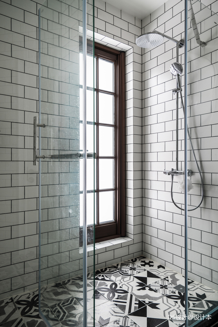 素美-美式风三居浴室设计美图