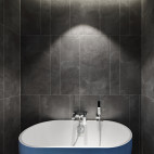 黑白现代三居卫浴设计图