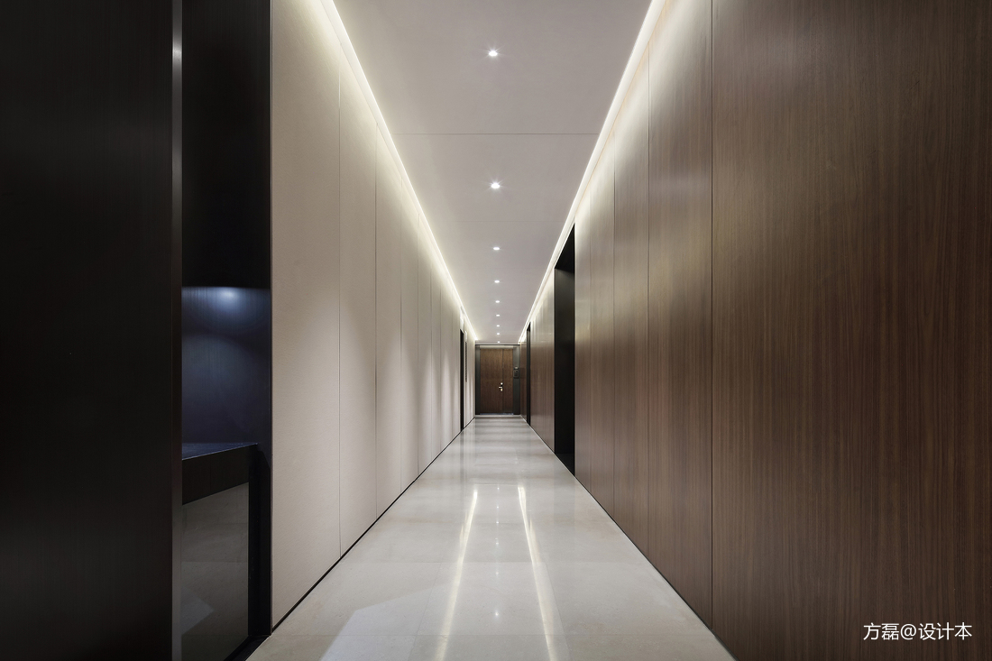 现代风格之非凡格调大堂走廊设计图