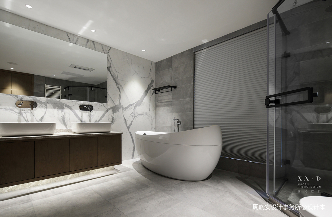 现代风格大高雅浴室设计图