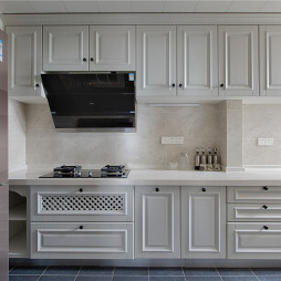 单身汪的现代美式三居室厨房设计