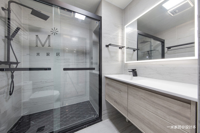 简约的现代北欧风格浴室设计