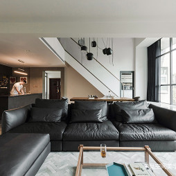 静谧现代别墅客厅设计
