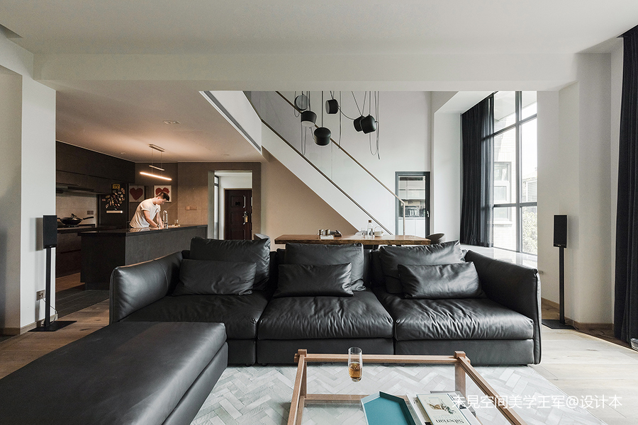 静谧现代别墅客厅设计