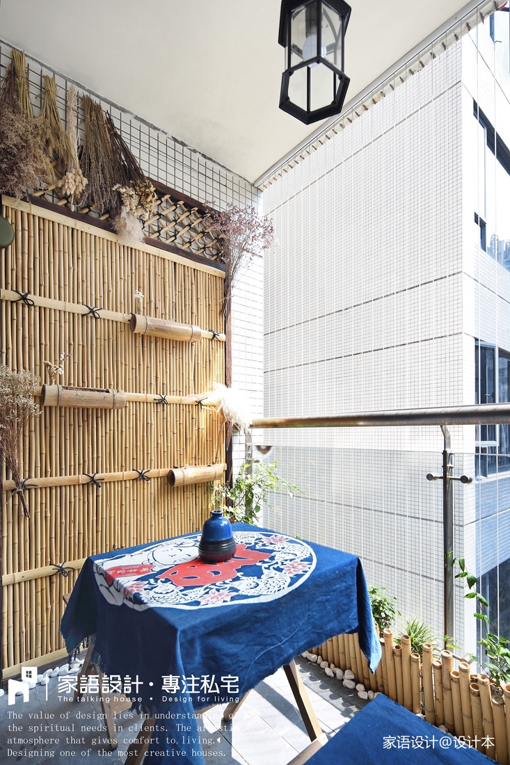 日式风格两居阳台设计
