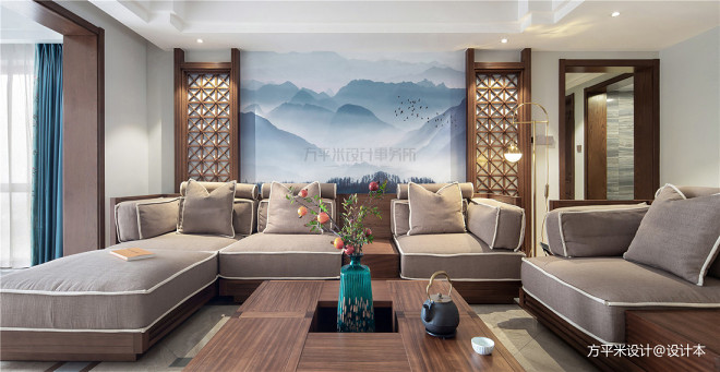 经典中式客厅沙发设计