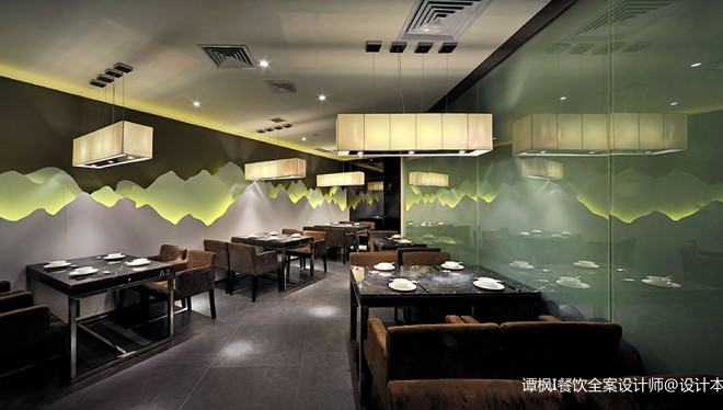 餐厅设计|印象望江南餐厅福州市…